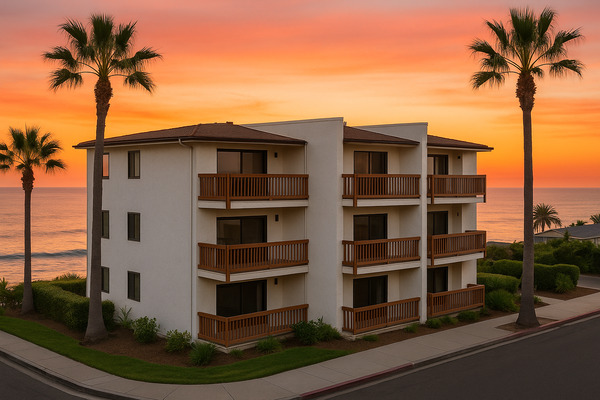 2BR rental in Solana Beach — Solana Beach Pacific — 2BR ocean-view condo