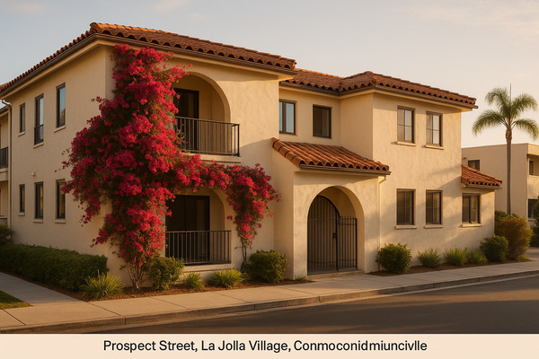 2BR rental in La Jolla — La Jolla Prospect — 2BR village condo