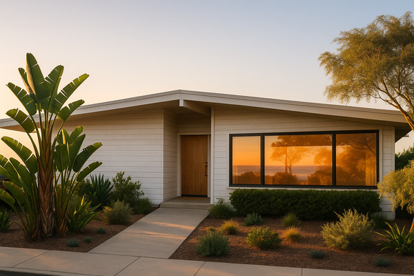 4BR rental in Del Mar — Del Mar Fifteenth — 4BR mid-century