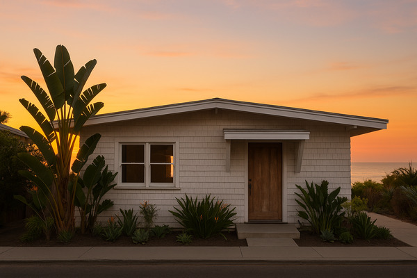 3BR rental in Leucadia — Leucadia Neptune — 3BR beach cottage